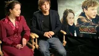 William Moseley and Anna Popplewell Narnia Interview [upl. by Ziagos]