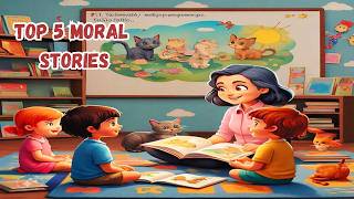 Top 5 Moral Stories for Kids  Fairy tales  Moral Stories in English [upl. by Joshia371]