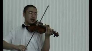 A Violinist from Beijing China playing the famous Czardas [upl. by Onurb]