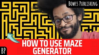 Introduction To Using The Maze Generator [upl. by Saenihp]