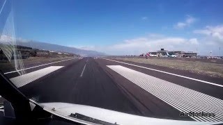 Spectacular Airport  La Palma  Landing and Takeoff [upl. by Justicz70]