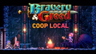 PS5 Bravery and Greed  COOP LOCAL  Roguelite Gameplay [upl. by Heida534]