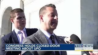 Congress holds closeddoor meeting about UFO [upl. by Mercier]