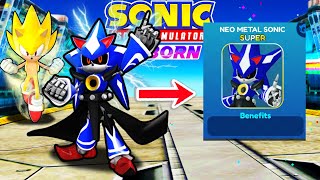 Unlock Neo Metal Sonic amp Super Sonic Is BACK Sonic Speed Simulator [upl. by Eppie272]