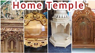 Wooden Mandir Design Singhasan Pooja Mandir Temple Designs For Home [upl. by Quentin415]