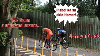 Jermyn Prado VS Anthony Homer Uphill Handicapped Race [upl. by Airdnas656]