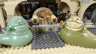 LEGO Star Wars Boba Fetts Throne Room 75326 [upl. by Maltzman836]