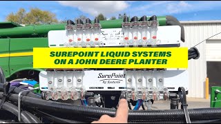 Installing Sure Point Liquid Fertilizer Systems on a John Deere Planter [upl. by Dumanian523]