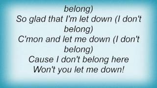 Switchfoot  Beautiful Let Down Lyrics [upl. by Eecats]