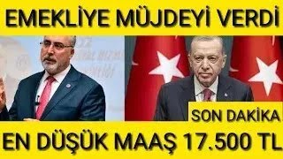 DUL YETİM EN DÜŞÜK EMEKLİ Engelli Maaş 17500Tl Ssk Bağkur 4A 4B 4C ne kadar sondakika [upl. by Morena]