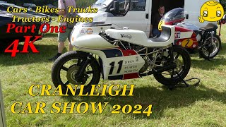 Cranleigh Car Show 2024  Part One engines machine cars motorcycle automobile fire [upl. by Nayar376]