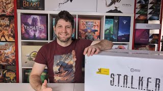 STALKER The Board Game  Wave 1 Unboxing [upl. by Aihtennek]