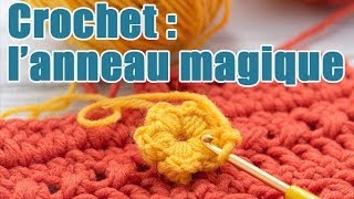 Crochet  Comment créer un anneau magique [upl. by Lorusso]