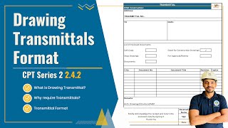 Drawing Transmittal Format l Drawing Management [upl. by Geesey]