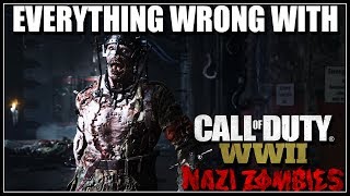 EVERYTHING WRONG WITH COD WW2 ZOMBIES [upl. by Maher]