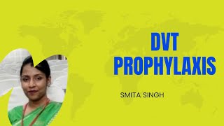 DVT PROPHYLAXIS NURSING FACULTY AIIMS [upl. by Cheslie263]