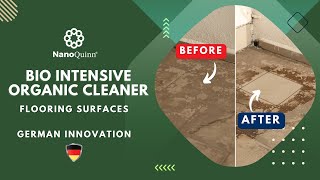 Bio Intensive Organic Cleaner Flooring Surfaces  German Innovation [upl. by Reemas]