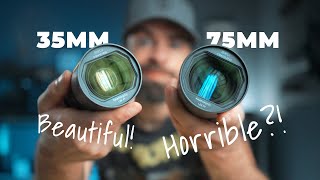 35mm VS 50mm VS 75mm FOR VIDEO 👉🏻 HUGE Difference  Ft Sirui Saturn FullFrame Anamorphic Lenses [upl. by Pitchford]