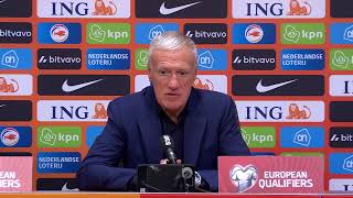 🇫🇷🤩 Deschamps quottrès fierquot après la qualification des Bleus pour lEuro 2024 [upl. by Kling482]