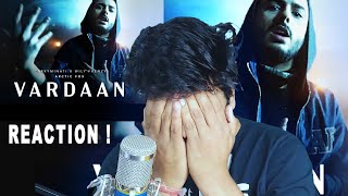 VARDAAN  CARRYMINATI X Wily Frenzy  REACTION   I CAN FEEL THIS SONG 😢 [upl. by Yarazed796]