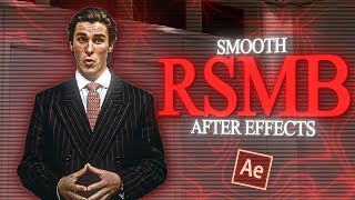 Make Your Edits Smooth RSMB Tutorial After Effects [upl. by Katrina761]