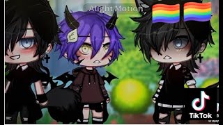 GachaLife SasuNaru NarutoGacha GachaClub MemeGachaLife  Gacha Life LGBTQ Tiktok Compilation [upl. by Adnoel]