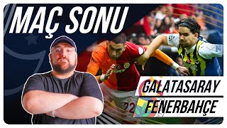 Galatasaray  Fenerbahçe  Maç Sonu Değerlendirmesi [upl. by Oliva]