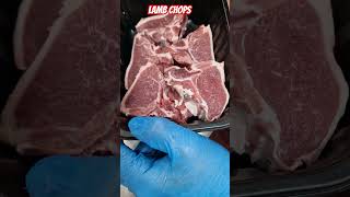 Lamb chops everfreshbutchers meat lamb foodie food lambchops halal viral foryoumrbutcher1 [upl. by Lirpa]