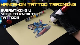 Handson Tattoo Training 1 Everything You Need to Know to Tattoo [upl. by Ajax485]