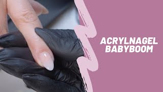 Acrylnagels Babyboom [upl. by Ybocaj]