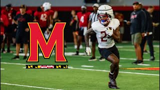 Maryland Terrapins2024 Preseason Football Report 5 RB Roman Hemby [upl. by Elime]