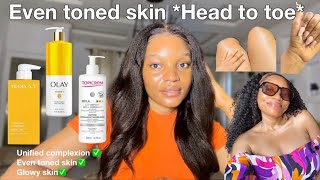 THE BEST BODY LOTIONS FOR UNEVEN SKIN TONE IN 2024✅ how to get unified and glowy complexion [upl. by Sidky152]