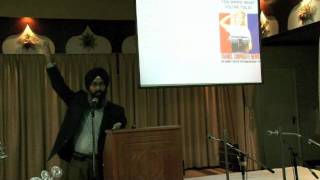 Harinder Singh of Sikh Research Institute presents a Lecture on 1984 [upl. by Slohcin]