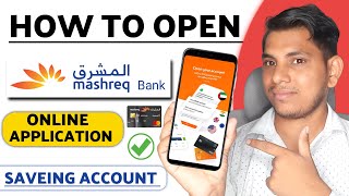 How to open mashreq bank account online  Step by Step  mashreq bank Saving account [upl. by Hilaire]