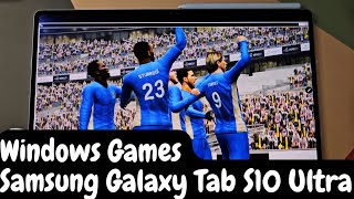 How to Play Windows Games on Android  Samsung Galaxy Tab S10 Ultra [upl. by Briant]