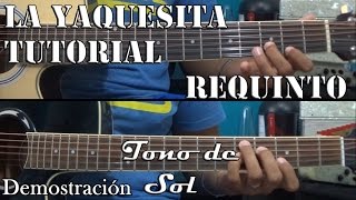 Tutorial  La yaquesita  Raul Jimenez  Requinto  Tabs [upl. by Ylrebme]