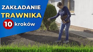 Zakładanie trawnika — 10 prostych kroków [upl. by Nnelg574]