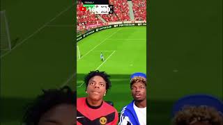 Pogba and Speed playing FIFA😭🤣⚽️WAIT THE END😭😭🤣🤣speed pogba fifa shorts funnyshorts [upl. by Ebarta]