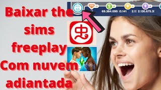 the sims freeplay Nuvem adiantada e com chaves infinitas😱Super fácilTheSims [upl. by Anitniuq]