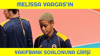 Melissa Vargasın Vakıfbank Spor Salonuna Girişi 02112024 [upl. by Ajnat]