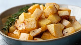 Simple Roasted Rutabaga Recipe [upl. by Gottlieb370]