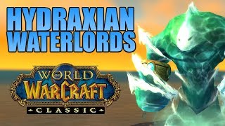 Hydraxian Waterlords  Classic WoW Reputation Guide [upl. by Eeralav]