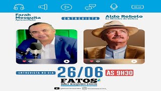 BATEPAPO COM ALDO REBELO E PAULO QUARTIERO FATOS NÃO ESQUECIDOS 95  26062024 [upl. by Lusar]