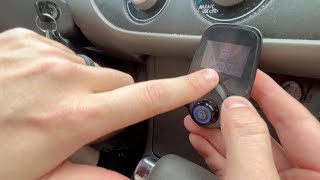 Nulaxy Wireless InCar Bluetooth FM Transmitter Radio Adapter Car Kit W 144 Inch Display  Review [upl. by Anitsirk]