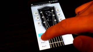 Настройка Гитары Тюнер приложение Android Guitar Tuner Pro [upl. by Clarette]