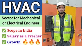 HVAC Career Scope in India  Salary as a Fresher After DiplomaBTech Mechanical or Electrical [upl. by Ttehc]