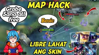 Bagong Cheat sa Mobile Legends Map Hack at Free all Skin  Reaction Video  MLBB [upl. by Cathlene421]