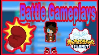 Blockstarplanet Battle Gameplays [upl. by Ennasus541]