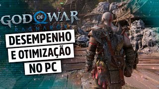 God of War Ragnarok no PC Desempenho e Otimização tá jogável [upl. by Idnil80]