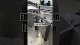 Ethan Fire Pit Fabrication firepits furniture metalfabricator [upl. by Cicenia955]